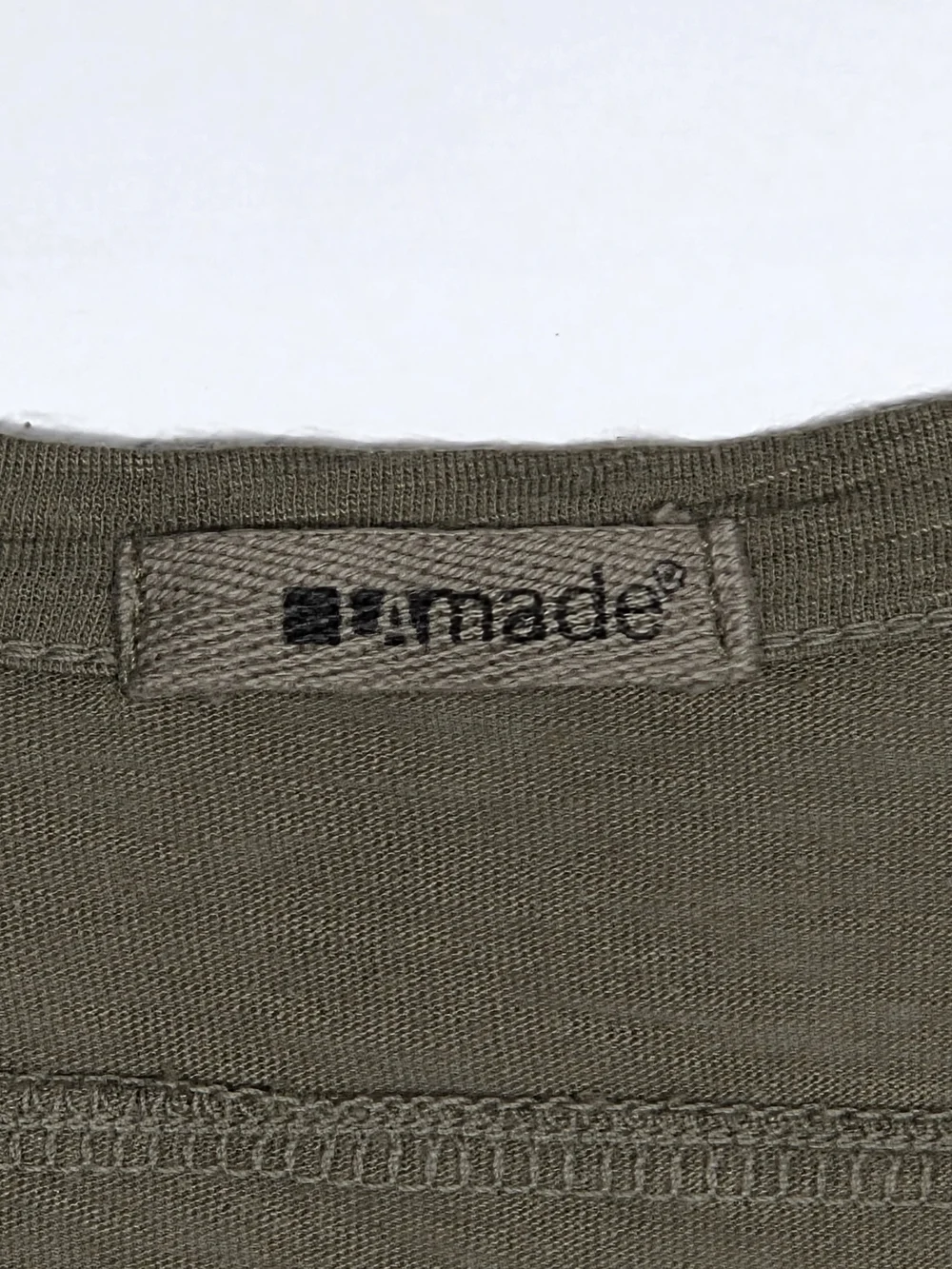 LAmade Everyday V-Neck Short-Sleeve Tee - Olive Green - Picture 5 of 9